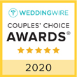 WeddingWire Couple's Choice Award 2020